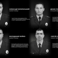 Підозрюваний стріляє в поліцейських у Черкасах