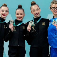 Українські гімнастки виграли віцечемпіонат Європи