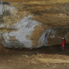 Archaeological findings in Spanish cave