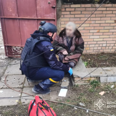 Руйнування будинків від авіабомб в Дружківці