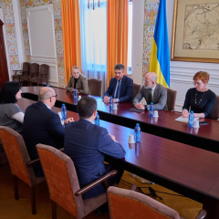 Логотип МИД и Офиса развития предпринимательства