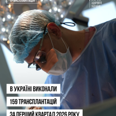 Transplant operations in the first quarter
