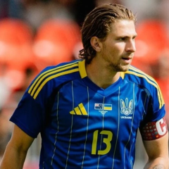 Ілля Забарний у формі збірної