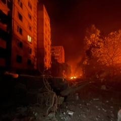 Жахлива подія в Києві: ракетний обстріл