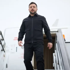 Зеленский во время визита в Нидерланды