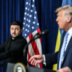 Встреча Зеленского и Трампа в Давосе