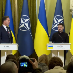 Зеленський та Рютте на зустрічі