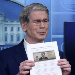 Банкнота $250 с портретом Трампа