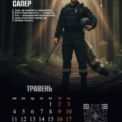 Робот ДСНС у дії в травні