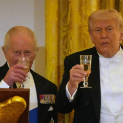 Трамп порушив протокол: король Чарльз