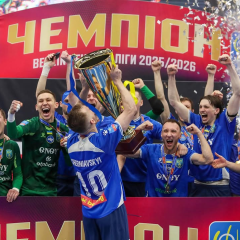Golden double in futsal in Kyiv