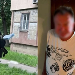Киянин викинув собаку з вікна