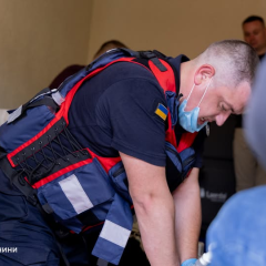 МЧС участвует в Чемпионате Украины по экстренной медицине