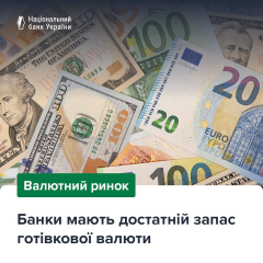 НБУ поддержал банки наличной валютой