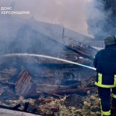 Білозерка після обстрілу: ліквідація пожежі, без жертв