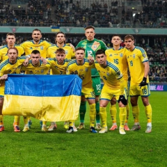Сборная Украины на жеребьевке
