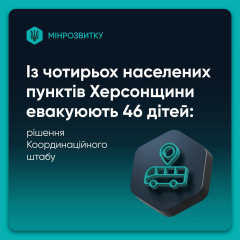 Эвакуация детей из фронтовых городов