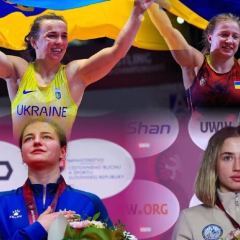 Три золотые медали украинских борцов на ЧЕ