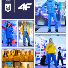 Украинские олимпийцы униформа от 4F