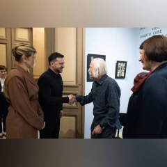 Іван Марчук відкриває виставку у Шоколадному будинку