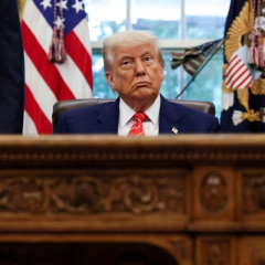 Trump announces US control