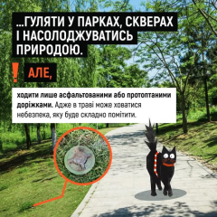 Мины на территории Украины