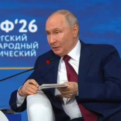 Путін та Зеленський на зустрічі