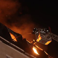 Russian military strike on rescuers in Sumy