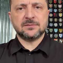 Лого НАТО та прапори країн