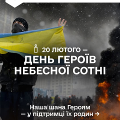 Память о Героях Небесной Сотни в Украине