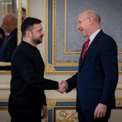 Зеленский и Гили обсуждают дроны