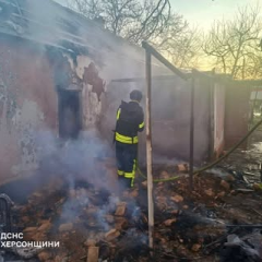 Пожежі у приватних будинках на Херсонщині