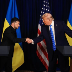 Зеленский встречается с Трампом