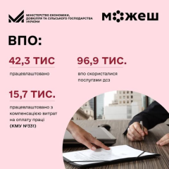 Спрощення працевлаштування для ВПО