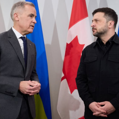 Зеленський і Карні в Канаді