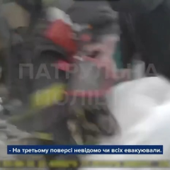 Удар по лікарні в Києві