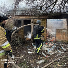 Fires in Mykolaivka and Sloviansk