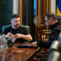 Зеленський обговорює прикордонну службу
