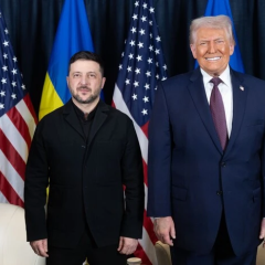 Зеленський та Трамп у Давосі