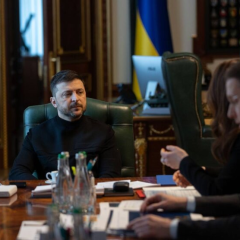 Зеленський на нараді щодо газу