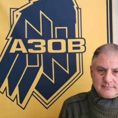 Джек Лопрести на фронте с бригадой Азов