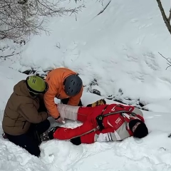 Mountain rescue service in the Carpathians