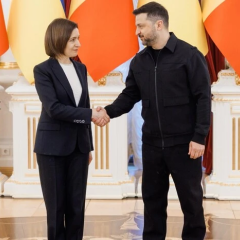 Зеленский и Санду обсудили шесть кластеров для вступления в ЕС