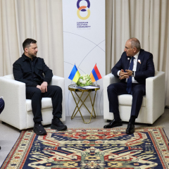 Зеленський у Вірменії з Пашиняном