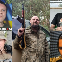 Фото журналистов Главкому на передовой