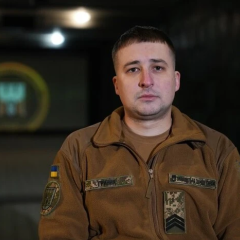 Военный Максим Гриник на службе