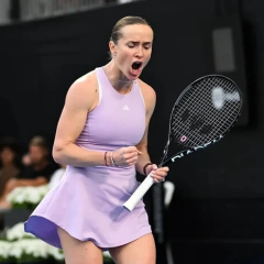 Еліна Світоліна святкує перемогу
