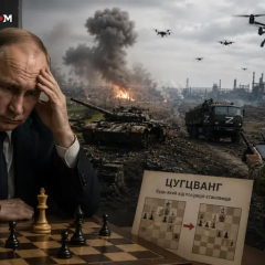 Российские силы отступают после войны