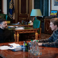 Зеленский обсудил с командиром «Азова» Прокопенко реализацию решений с Донеччины