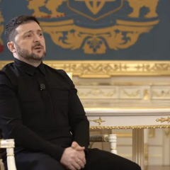 Владимир Зеленский в бункере во время войны